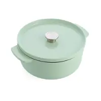 KitchenAid CC007434-001, 5,2 l, Grün, Eisenguss, Keramik, Elektro, Gas, Halogen, Induktion, Versiegelte Platte, Grün, Eisenguss