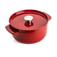 KitchenAid CC006057-001, 3,3 l, Rot, Eisenguss, Keramik, Elektro, Gas, Halogen, Induktion, Versiegelte Platte, Rot, Eisenguss