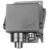 Danfoss Pressostat KPS 43, 1-10 bar, G1/4, diff.tryk 0,7-2,8 bar Auto reset, AC-3 6A, 400V PG13,5 kabel ?5-14 mm, IP67