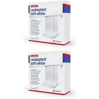 Bsn Medical Leukoplast soft white Pflaster 4 cmx5 m Rolle x2 2x1 St
