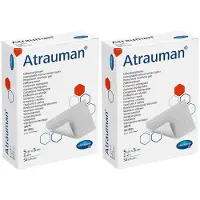Atrauman 5x5 cm steril Kompressen x2 2x50 St