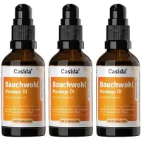 Casida Bauchwohl Massage-Öl x3 3x50 ml Öl