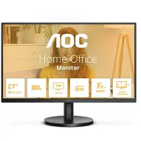 AOC B3 27B3HMA2, 68,6 cm (27"), 1920 x 1080 Pixel, Full HD, LCD, 4 ms, Schwarz