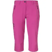 Schöffel 3/4-Hose SCHÖFFEL "Pants Style Chavuma WMN", Damen, Gr. 40, Normalgrößen, pink (3305, pink), Oberstoff: 91% Polyester, 9% Elasthan, Hosen 3/4-Hose