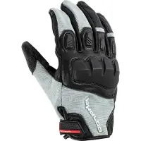 Pharao Yukon Mesh Leder/Textilhandschuh Kurz für Motorradfahrer