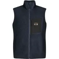 Lundhags Flok Wool Pile Weste, Midlayer, Herren, Blau