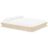 vidaXL Massivholzbett ohne Matratze 160x200 cm