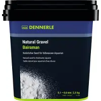 Dennerle Natural Gravel Bairaman 0,1-0,6 Millimeter 2,5 Kilogramm Aquarieneinrichtung