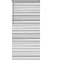 vidaXL Balkenjalousien Silber 220 x 105 cm Aluminium