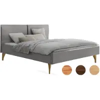 Hasena Tamara Polsterbett Masssivholz 100% Polyester inkl. Midtrever
