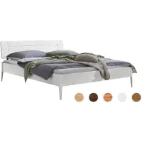 Hasena Lounge Bett Busseto 25 weiß deckend 180x200