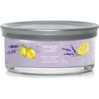 Yankee candle Kerze Signature Glas (Zitrone mit Lavendel) – 340,0 g