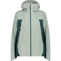 CMP Woman Jacket Fix Hood Jade Jade 44
