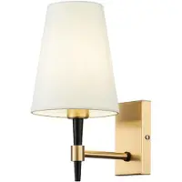 Maytoni Wandlampe Zaragoza, dimmbar, messing / gold, für Wohn- / Esszimmer, Metall, Wandleuchte, Wandlampe Innen