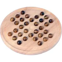 Engelhart Solitär Massivholz rund, 23 cm
