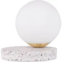 Nova Luce BESON Tischleuchte E14 Grau 15x17,5x18cm 9050167