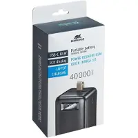 Rivacase VA1084, 40000 mAh, Lithium Polymer (LiPo), Quick Charge 3.0, Schwarz