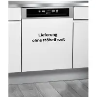 Bauknecht teilintegrierbarer Geschirrspüler OBB ECOSTAR 8460 (2) 14 Maßgedecke