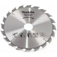Makita Kreissägeblatt 185x30 mm, 20 Zähne, Stammblatt 2 mm, Schnittbreite 1,3 mm, für Holz