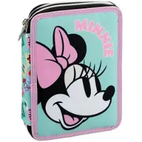 Giovas Disney Minnie Love Your Life gefülltes 2-stöckiges Federmäppchen