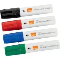 Nobo Glide Jumbo Chisel Tip Kreidemarker 4 Einheiten