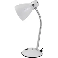 Esperanza Schreibtischlampe E27 Alkes Weiß