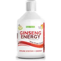 Swedish Supplements Swedish Nutra Ginseng Energy Natrlicher Energieschub fr Krper & Geist kann kronische Mdigkeit bekmpfen - 500ml