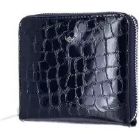 Golden Head Leder Geldbörse Cayenne RFID Protect RV-Damenbörse 2826 Nachtblau dunkelblau