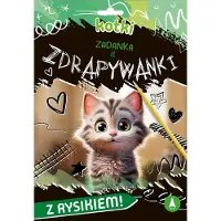 Skrzat Kratzbaum Miezekatze Kratzer Beige mit Sisalstämmen und Höhle 50x40x120 cm