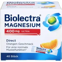Hermes Arzneimittel GmbH Biolectra MAGNESIUM 400 mg ultra Direct 40 St