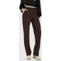 Vero Moda Anzughose "VMZAMIRA MW SLIM STRAIGHT PANT NOOS" Materialmix