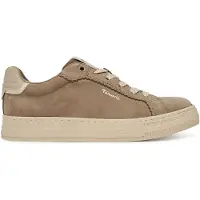 Tamaris Slip-On Sneaker Freizeitschuh, Halbschuh mit Wellenkante und Logoschriftzug