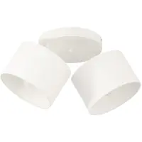 Licht-Erlebnisse Spot Lampe Metall Stoff E27 verstellbar Weiß 2-flammig Modern Strahler