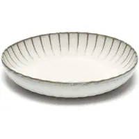 Serax Tiefer Teller Inku Tableware White L 23 cm