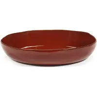 Serax Servierschale La Mère Tableware By Marie Michielssen Venetian Red L 37 x 37 x 7 cm