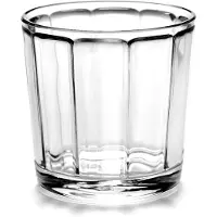 Serax Tumbler Surface Glas von Sergio Herman Transparent 350 ml