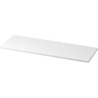 Hammerbacher Abdeckplatte Weiß für Schrankwandkombinationen 120,5 x 43 x 2,5 cm Modell 2AP12