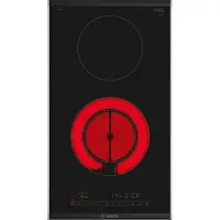 Bosch Serie 6 PKF375FP2E, Schwarz, Integriert, 30 cm, Keramik, Glaskeramik, 2 Zone(n)