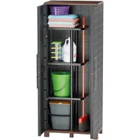 Art Plast Kunststoffschrank PORTOFINO P70-PS – hoch, geteilt