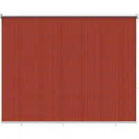 vidaXL Außenrollo 90% UV-Block Terrakotta 160 x 230 cm HDPE