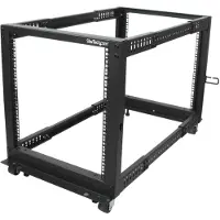 StarTech.com 12u Serverrack Mit 4 Pfosten Und Einstellbarer Tiefe