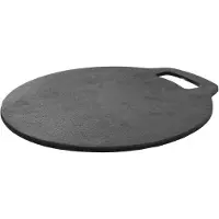 Orion Gusseisenplatte Pizzaplatte aus Gusseisen für Pizza Puffer Tortillas