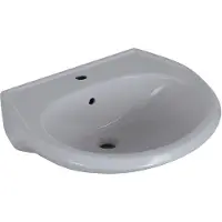 Sanicomfort Standard-Waschtisch 60 x 51,5 cm manhattan glänzend