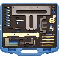 Bgs 62617 Motor-Einstellwerkzeugsatz für BMW Benzinmotoren, 26-tlg.