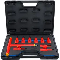 Bgs 7131 VDE-Bit-Einsatz-Satz, Antrieb Innenvierka nt 12,5 mm (1/2"), T-Profil (für Torx) T20 - T55,