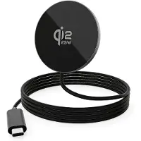 Sross Magnetisches Schnellladegerät 25W Qi2.2 Wireless Charger Induktions-Ladegerät Kompatibel mit iPhone 16/16 Plus/16 Pro/16 Pro Max / iPhone 17/17 Pro