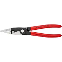 Knipex 13 81 200, Ausklinkzange, 1,5 cm, Kratzresistent, Schockresistent, Stahl, Kunststoff, Rot