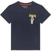 GUESS T-Shirt N6YI23 3K3879 Dunkelblau Regular Fit