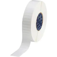Brady THT-102-422-10, Polyester, Wei, glnzend, 38,1 x 9,4mm, permanent, 1-bahnig (10000 E.) (014