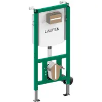 Laufen INEO LINK Installationssystem für Wand-WCs, Zweimengen-Spülung, 1120mm, 1 Stk.